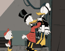 Gif animé Picsou tape donald